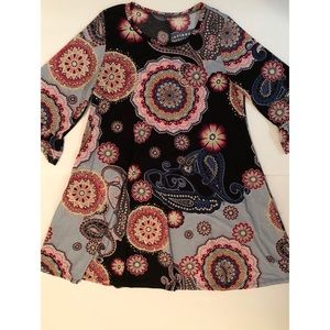 Fabulous bell sleeve dress!